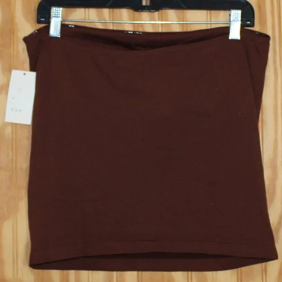 a new day Chocolate Brown Tube Top - Picture 4 of 5
